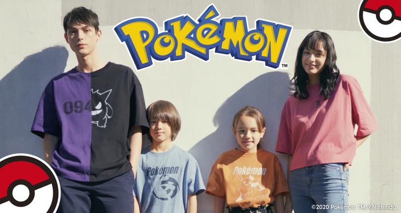 GU X Pokémon聯名系列可愛上市!超萌皮卡丘、卡比獸造型上衣,還有百變怪零錢包必收