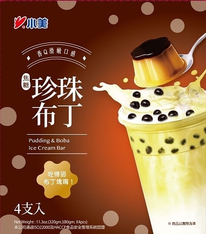 全聯冰品推薦:小美珍珠布丁雪糕 NT.96 全聯優惠價NT.92