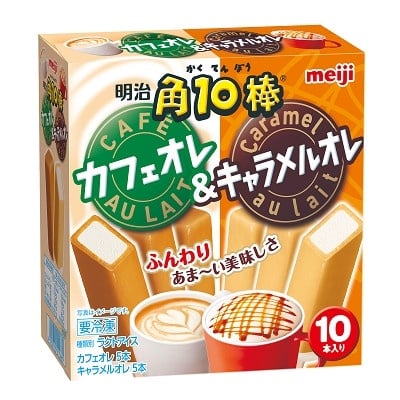 全聯冰品推薦:明治角十棒-咖啡焦糖歐蕾 NT.176 全聯優惠價NT.159