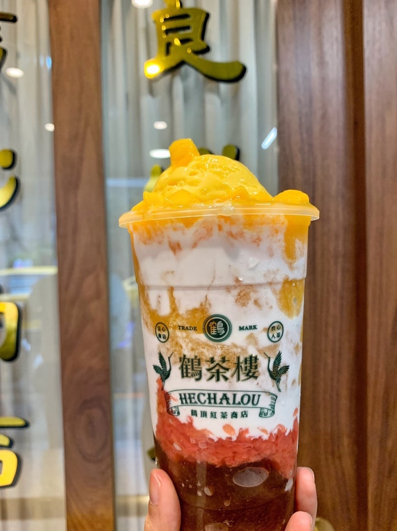 鶴茶樓「超級楊枝甘露」新上市!楊枝甘露+鶴頂紅茶茶凍+芒果冰淇淋,開賣首日5折優惠