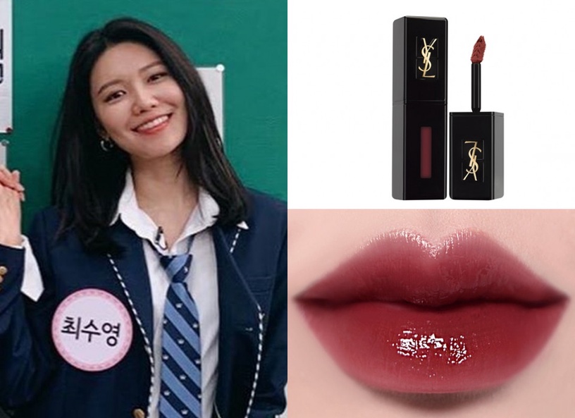 Blackpink Jennie同款唇膏:HERA SENSUAL SPICY NUDE GLOSS(#422)5g,約NT.850