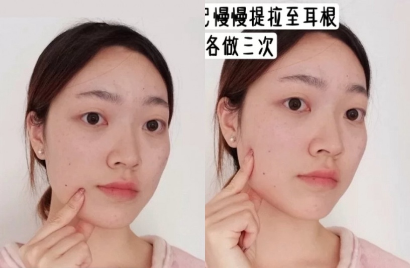 蘋果肌下垂導致法令紋變深!美容師3招按摩法,淡化法令紋、大咬肌消失,秒get小V臉