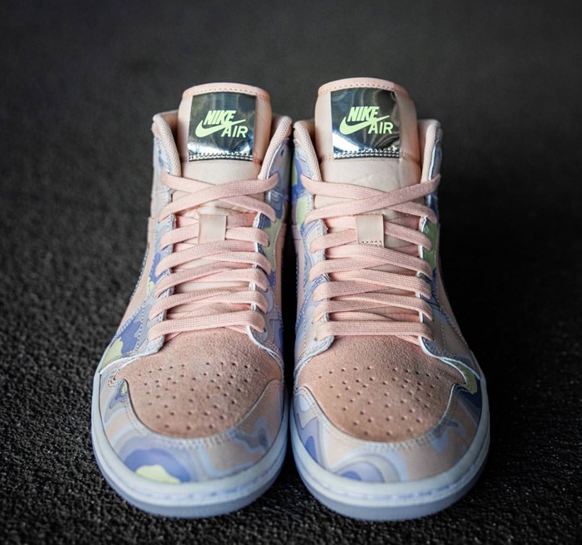 Nike 女子限定系列釋出AJ1、 AF1夢幻粉嫩色系!