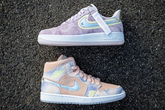 Nike 女子限定系列釋出AJ1、 AF1夢幻粉嫩色系!