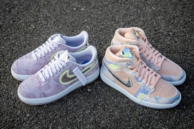 Nike 女子限定系列釋出AJ1、 AF1夢幻粉嫩色系!