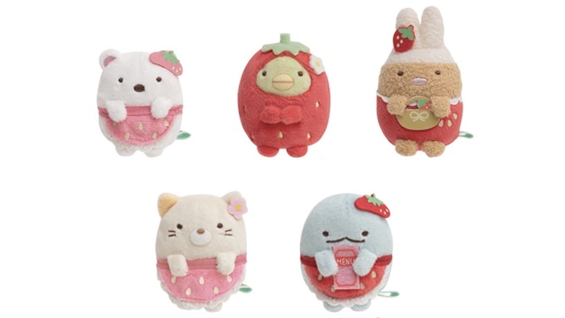 7-11「角落小夥伴」草莓季預購即將登場!呆萌表情+超萌草莓裝,每天給你酸甜好心情~