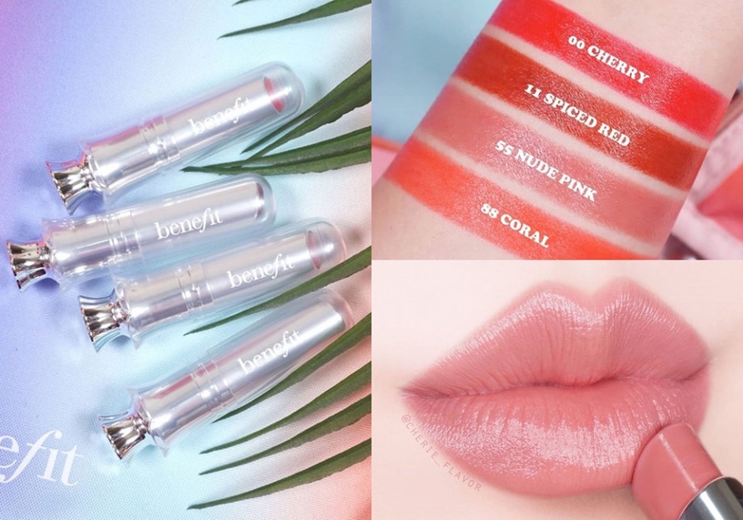benefit 熱吻加州水唇膏 #55 NUDE PINK 裸粉,NT800