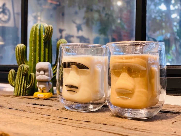 MERCI Design摩艾立體雙層玻璃杯/售價 NT$660;特惠價 NT$459