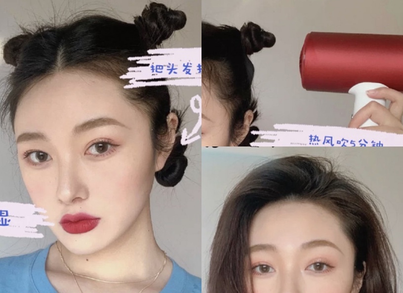 髮型師細軟法吹整Tips 1:蓬鬆噴霧噴髮根