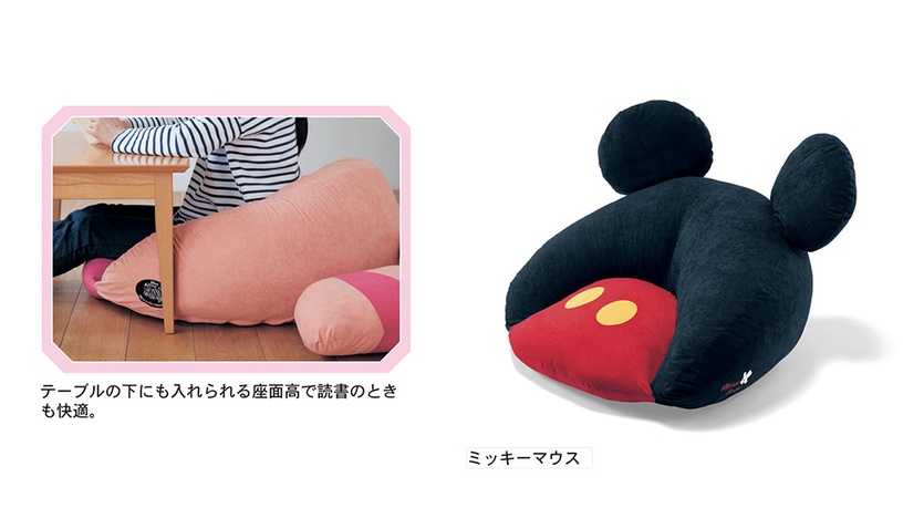 迪士尼「居家折疊椅」可愛登場,超萌米奇、小熊維尼大頭造型,還能妝點家中超療癒!