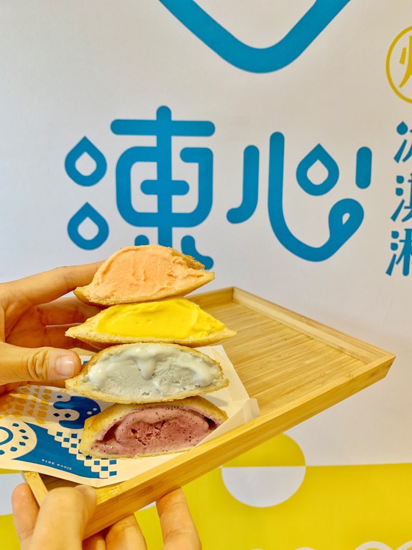 復古風炸吐司冰淇淋來了!台中「凍心炸冰淇淋」插旗板橋