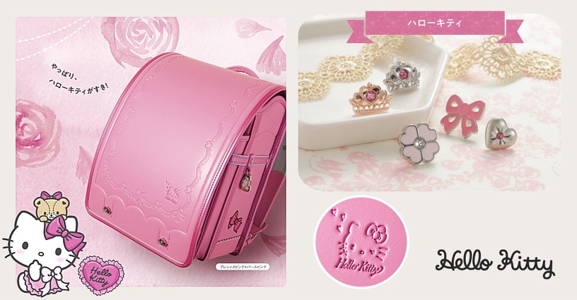 「三麗鷗書包」夢幻登場,粉嫩Hello Kitty、美樂蒂造型,超精緻工法質感破表!