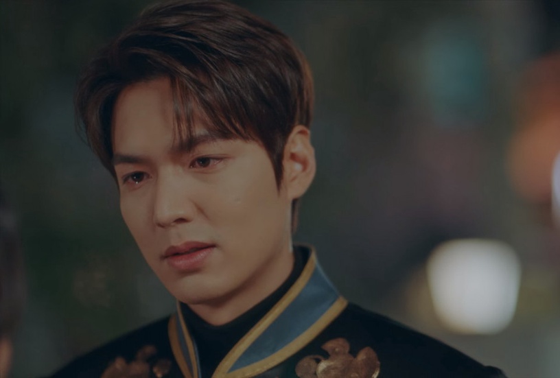Netflix《The King:永遠的君主》李敏鎬哭戲4:離別前的兩滴淚水