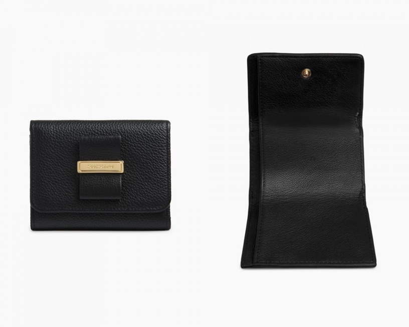 平價精品皮夾推薦3:See By Chloe ROSITA TRIFOLD WALLET(#Black)/US181,約NT.5430