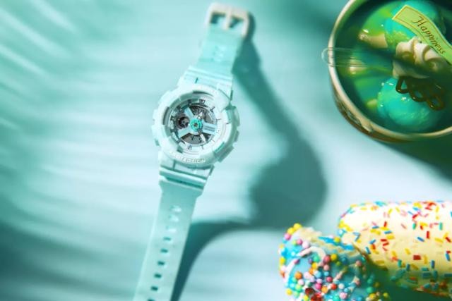 CASIO X 哈根達斯「BABY-G 甜蜜寶貝手錶」上市,薄荷綠、草莓粉,最夢幻冰淇淋色!