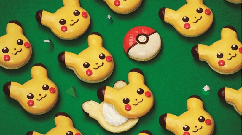 日本超萌皮卡丘甜甜圈台灣也吃得到了！Mister Donut x Pokémon寶可夢即將上市