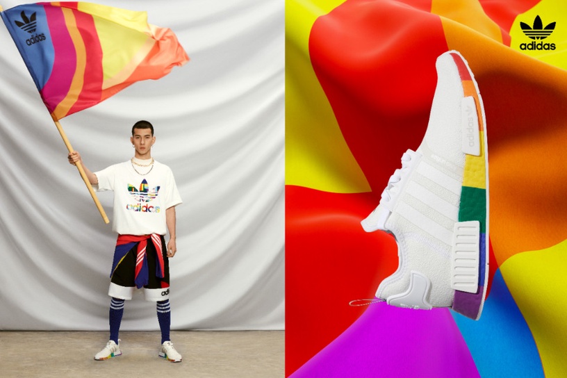 adidas Originals PRIDE彩色大logo男生上衣,NT$1,490 PRIDE NMD PRIDE,NT$5,690