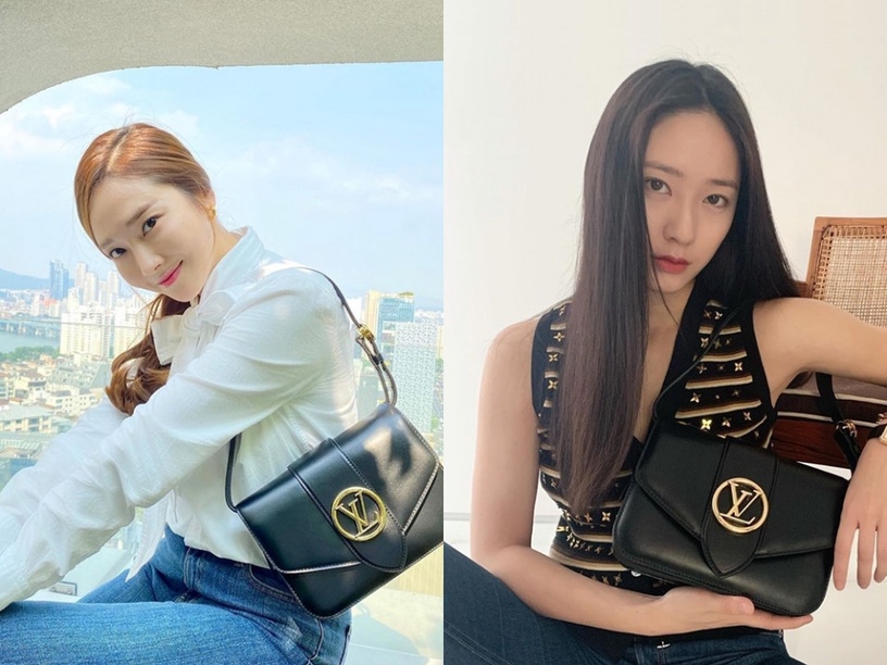 Jessica、Krystal私服:Louis Vuitton Pont 9