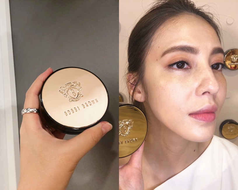 2020氣墊粉餅推薦3:Bobbi Brown 高保濕修護精華氣墊粉底 12g x2,NT.2850(一盒兩蕊)