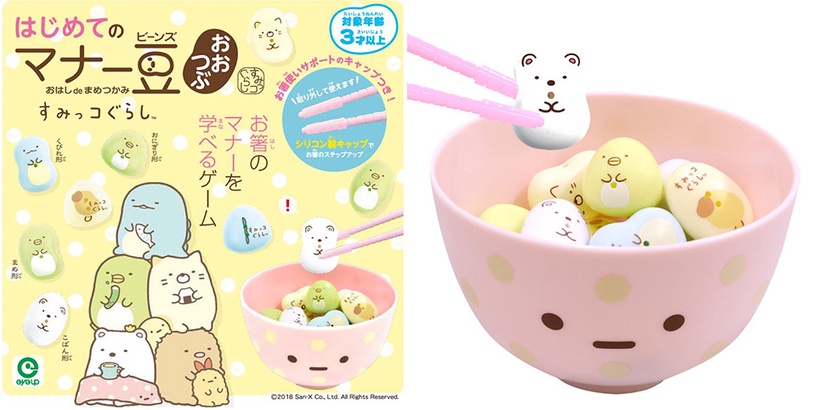 「小熊維尼筷子夾夾樂」可愛登場,維尼&小豬化身超Q豆子,還有角落小夥伴&哆啦A夢款式