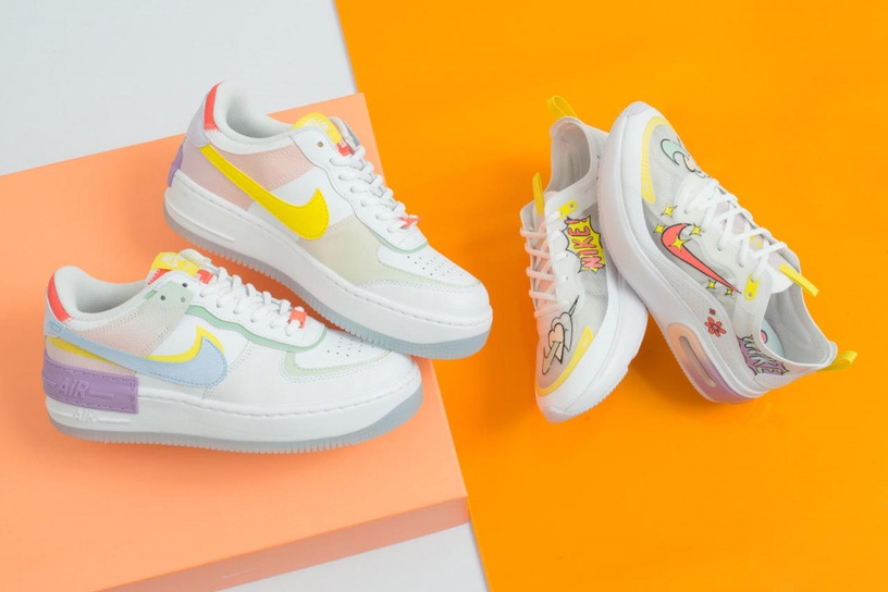 是小仙女的球鞋 Nike 馬卡龍色 手繪塗鴉 鞋款 將在fruition夢幻上架 Beauty美人圈