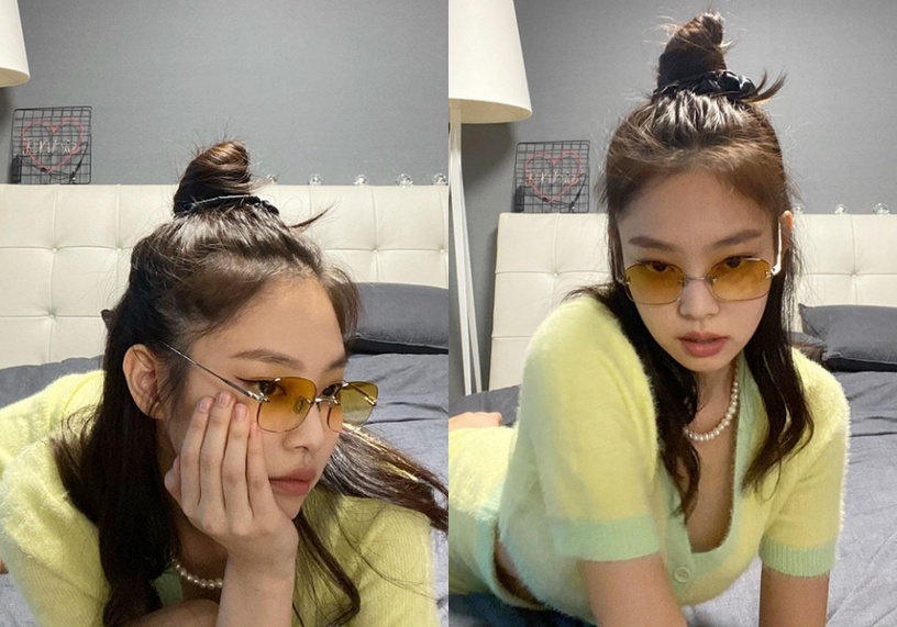 Jennie包包頭