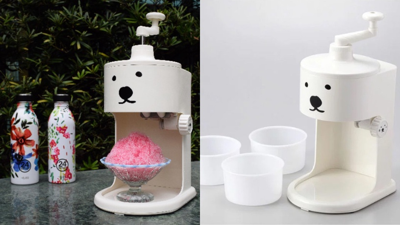 「北海道白熊製冰機」讓你在家就可以製作清涼的超Q雪花冰或傳統刨冰～