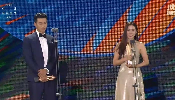 2020第56屆百想頒獎禮,《愛的迫降》玄彬&孫藝珍CP又發糖!