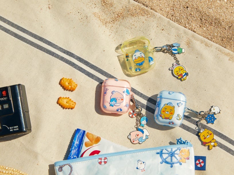 Kakao Friends「夏日海軍系列」新上市!超萌萊恩沙灘球、游泳圈陪你一起去海邊度假~