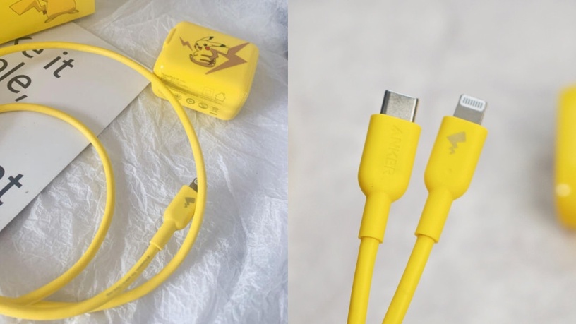 ANKER 皮卡丘充電線