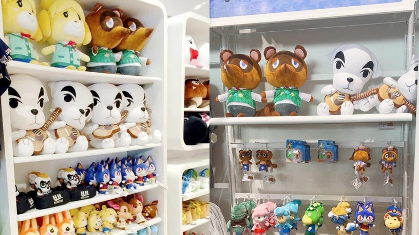 大阪環球影城中開賣動物森友會玩偶！