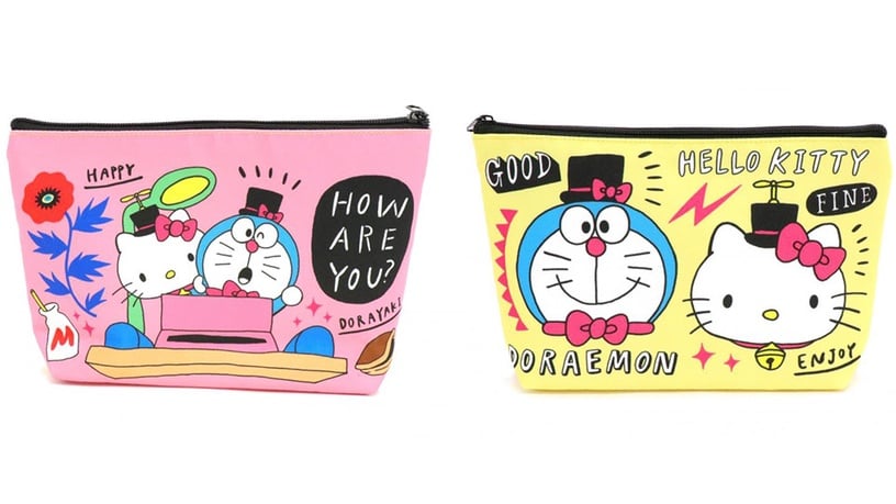 「哆啦A夢&Hello Kitty系列」可愛登場,超Q鈴鐺、任意門造型零錢包,吸睛療癒必收!