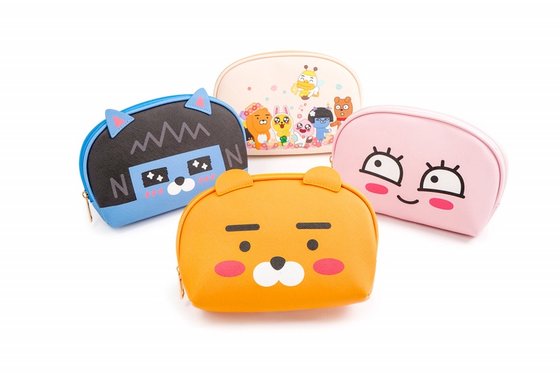 Kakao Friends系列周邊在7-11!4款大頭化妝包+2款雨傘,全台限定這幾家門市販售