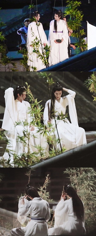 屋頂秀恩愛的陸劇CP 4:《陳情令》