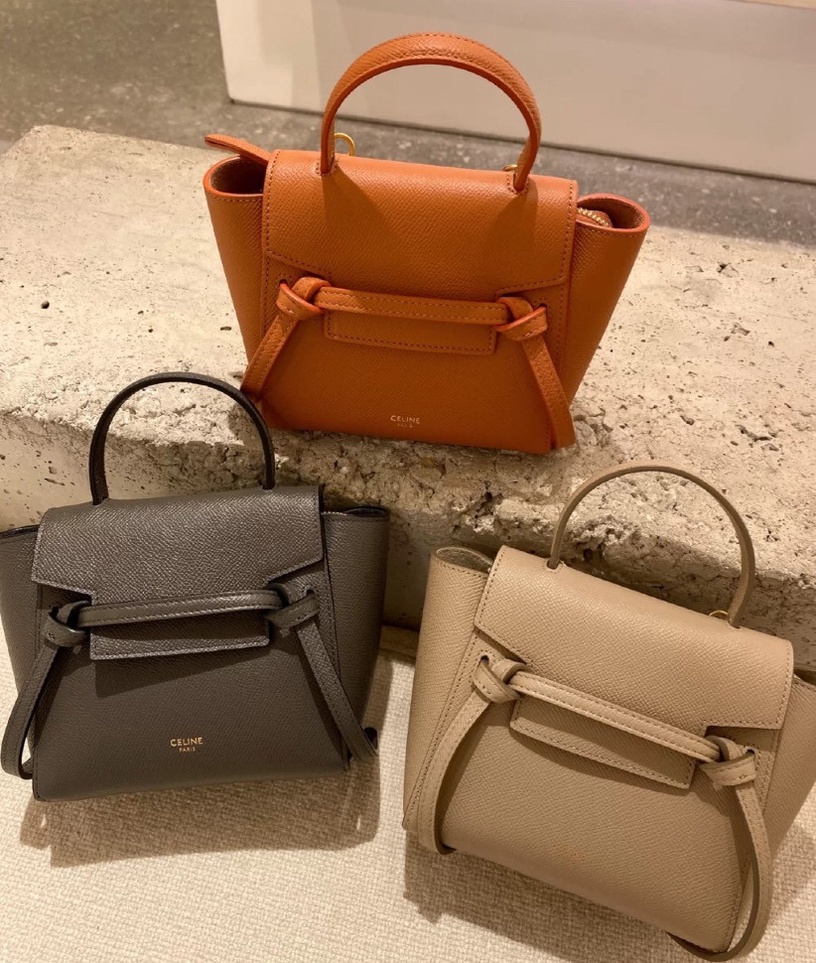 小包控尖叫!Celine Belt推出Pico迷你尺寸,溫柔配色+小巧外型一揹上身超可愛~