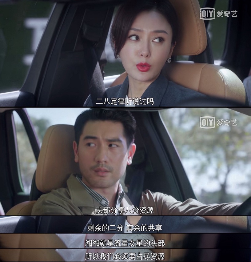 《怪你過分美麗》劇情揭演藝圈內幕9:僧多粥少,二八定律