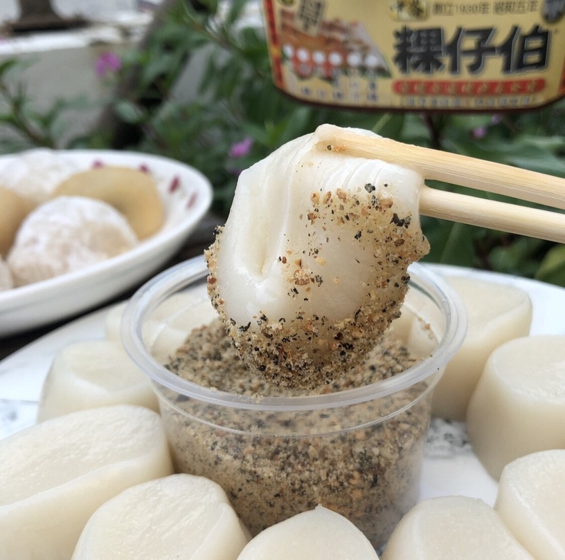 這才不是干貝!IG超夯台南人氣「中崙粿仔伯」黑白棋盤麻糬登場,快閃13天不要錯過!