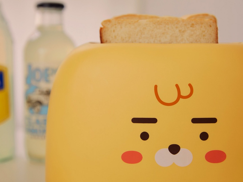 Kakao Friends推出超萌「萊恩吐司機」,輕鬆烤出超可愛萊恩造型吐司!