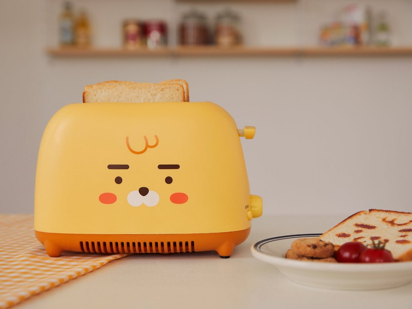 Kakao Friends推出超萌「萊恩吐司機」,輕鬆烤出超可愛萊恩造型吐司!