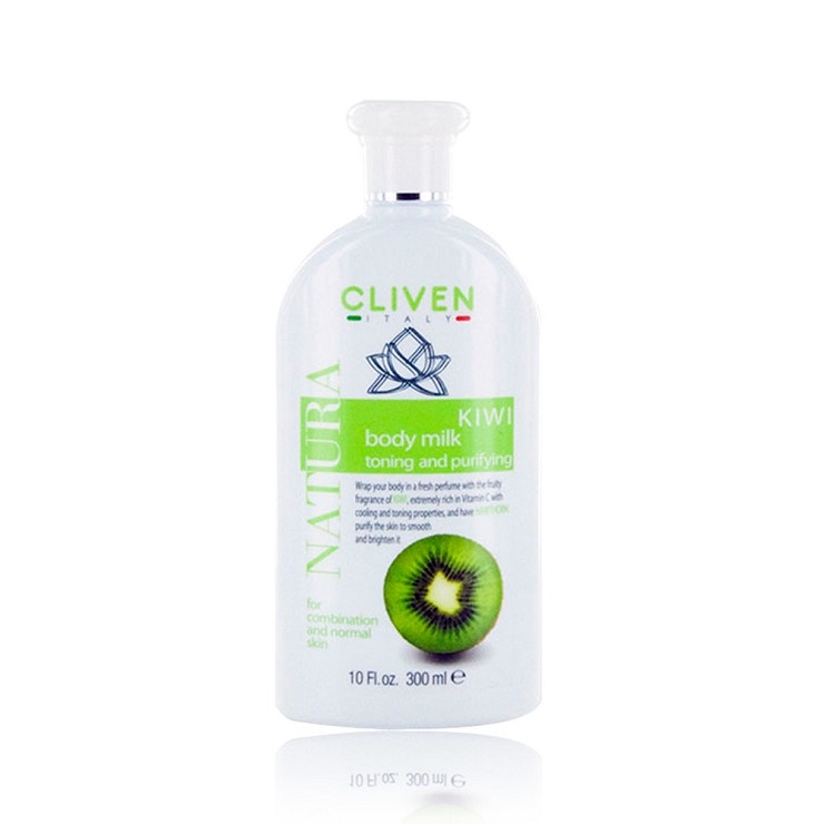 PTT、Dcard美白身體乳推薦4:CLIVEN 香草森林奇異果美白身體乳 300ml,NT.440