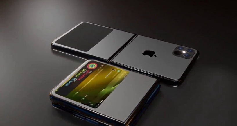 Apple將推出「iPhone 12 Flip」？三眼怪鏡頭加上霧面機身，背面更有小螢幕可以操作？