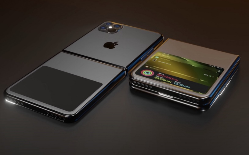 Apple將推出「iPhone 12 Flip」?三眼怪鏡頭加上霧面機身,背面更有小螢幕可以操作?