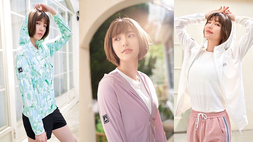 2020 ONEBOY冰感服飾抗酷暑!讓郭雪芙帶你穿上冰感穿搭,太陽再毒辣也不怕~