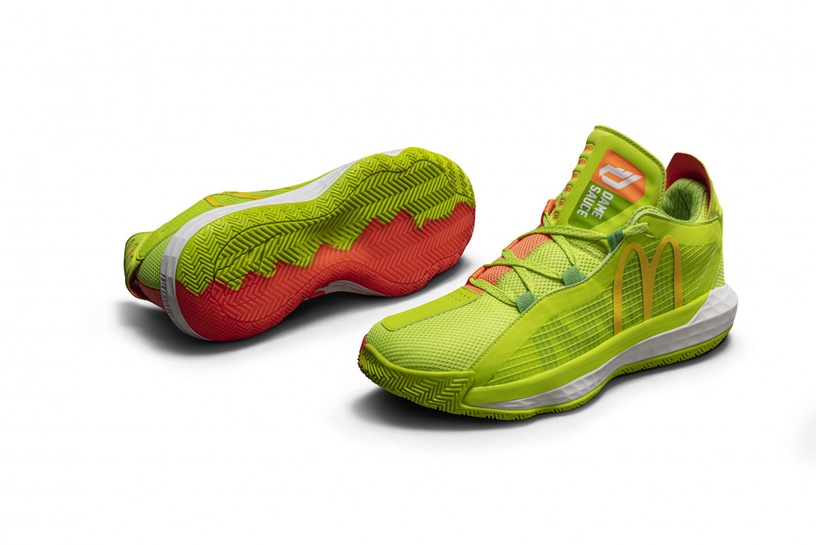 腳踩糖醋醬!adidas Dame6 x 麥當勞推出「糖醋醬」配色鞋款,即日起台灣買得到!