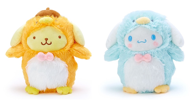 三麗鷗「企鵝系列」呆萌登場,Hello Kitty、美樂蒂、布丁狗化身小企鵝,毛茸茸超療癒
