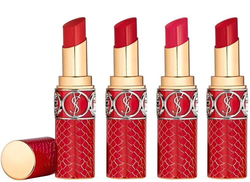 YSL「狂野紅唇」系列超美!限定蛇紋外殼超高級、紅唇飽和顯白,2020精品級秋妝必收