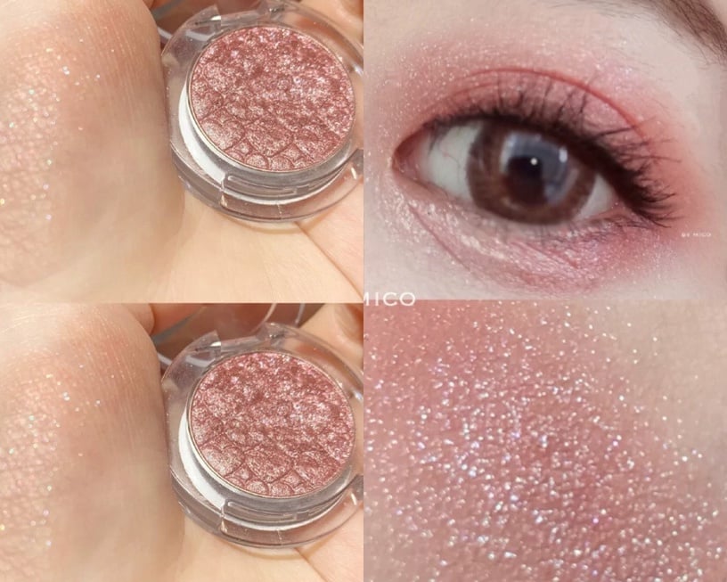 粉棕色眼影推薦2:Etude House (高顯彩) 訴說心語浪漫眼影(#pk006)1.7g,NT.190