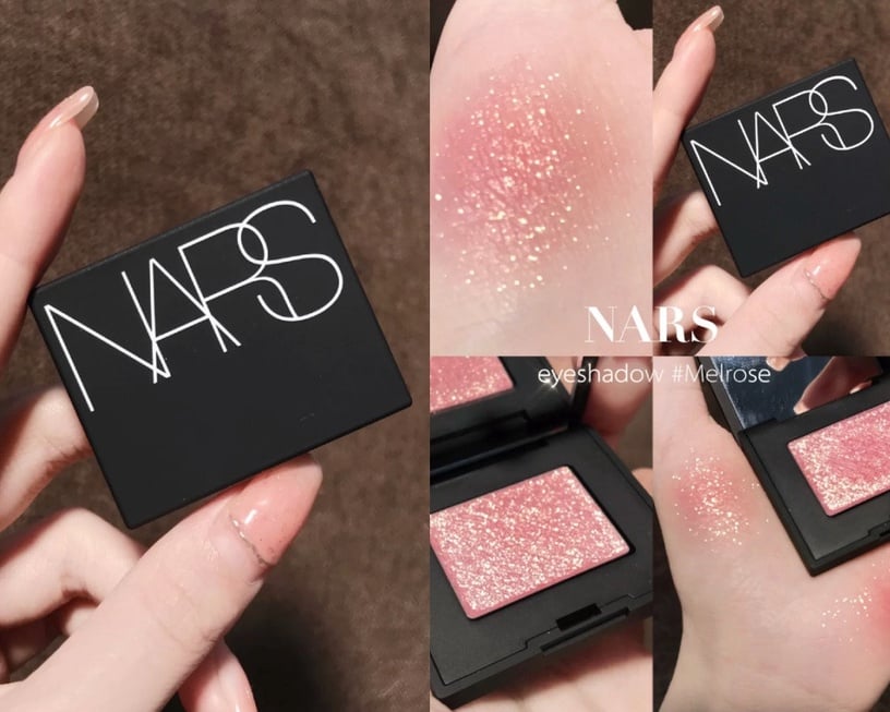 粉棕色眼影推薦3:NARS 閃耀單色眼影(#Melrose),NT.800