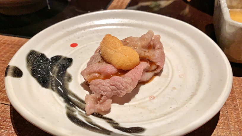 海膽+和牛超奢華!黑毛屋本家推「北海道海膽涮涮鍋」,和牛嫩海膽鮮,最後吃碗海膽粥