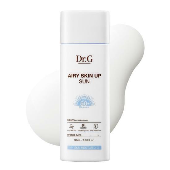 Olive Young防曬TOP 5:Dr.G AIRY SKIN UP防曬霜 SPF50+/PA++++ 50ml,約NT.685